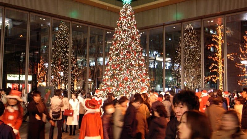 釧路の冬のイルミネーション