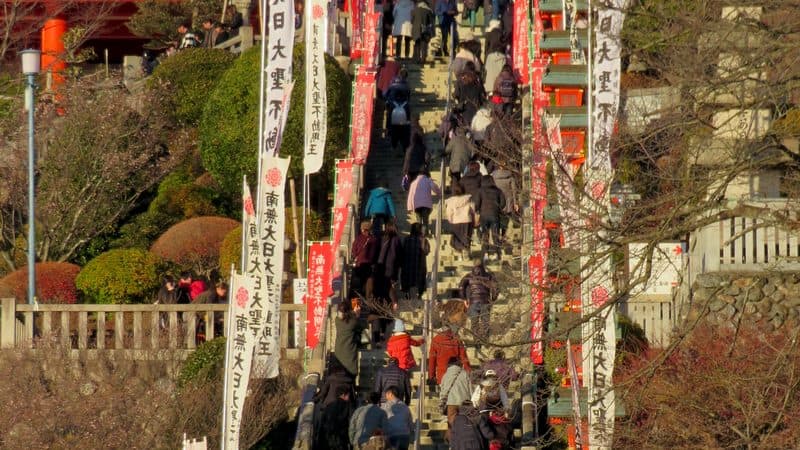 釧路の初詣風景
