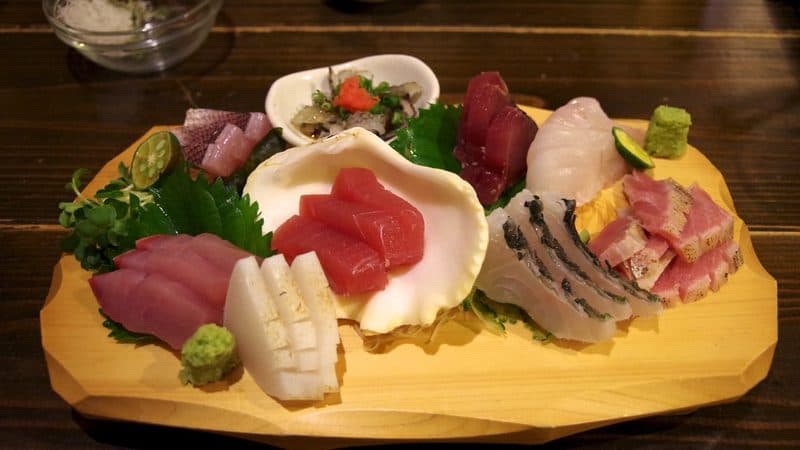 新鮮なエビ — 釧路の海鮮グルメ